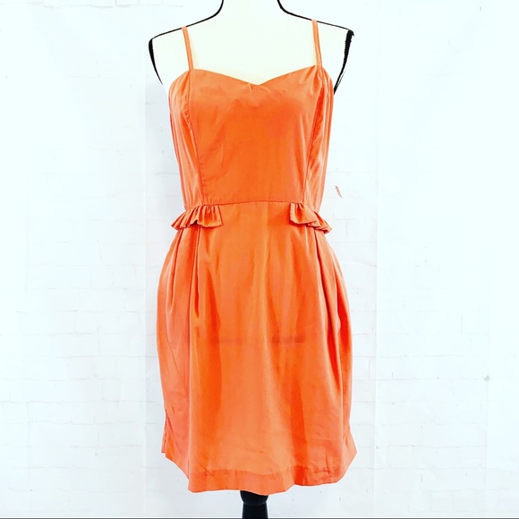 Forever 21 Dresses & Skirts - XXI Women’s orange short mini dress size medium